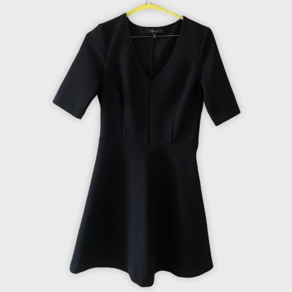 Dynamite Black Dress - Picture 3 of 5